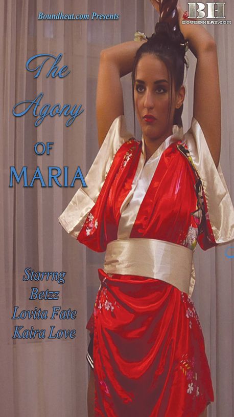 sexy slave Maria tied up as geisha